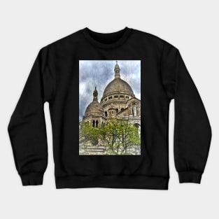 Basilica of Sacre Coeur, Montmatre Paris Crewneck Sweatshirt